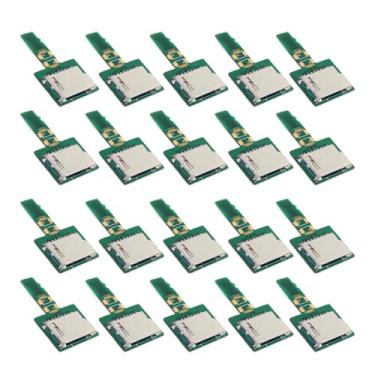 Imagem de CY Kit de cartão de memória micro SD TF 20 pçs/lote macho para extensor adaptador de extensão SD fêmea padrão leitor PCBA para telefone de carro (SD * 20 peças)