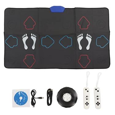 Imagem de Tapete De Dança Para TV, Tapetes De Dança Eletrônicos Musicais Com Câmera AR, Tapete De Jogo De Dança De Usuário Duplo Com Alça Sem Fio, Tapete De Dança Antiderrapante Para Crianças, Adultos, Meninas