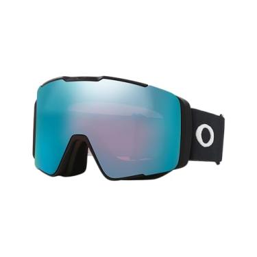 Imagem de Oakley Óculos de sol unissex armação preta fosca, lentes de irídio Prizm Snow Safira, 0 mm