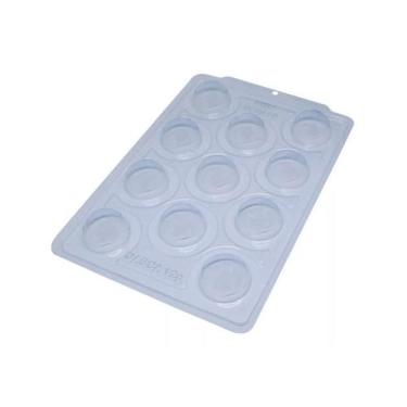 Imagem de Forma de silicone 3 partes esferra 50mm cod 3531 Bwb