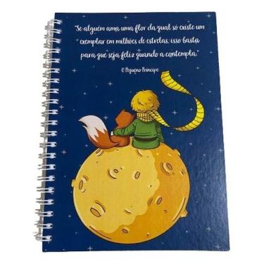 Imagem de Caderno Universitário Pequeno Príncipe Frases Se Alguém Ama 100fls 1mt