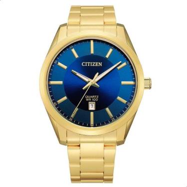 Imagem de Relógio Masculino Citizen Analógico Dourado Quartz TZ20204A