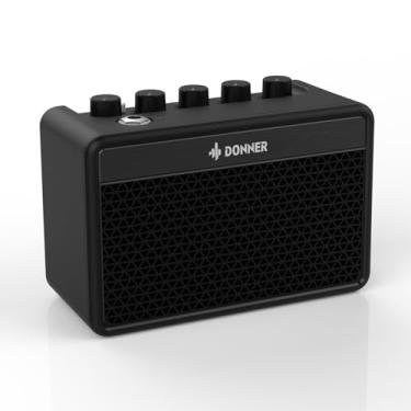 Imagem de Donner Mini Guitar Amp Small Electric Guitar Amplifier 5W Portable, Practice Guitar Combo Amp DA-10