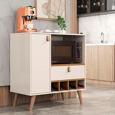 Imagem de Armario Para Cozinha Suspenso ou com Pés Edipo cor Of white/Nature - Comprar Moveis em casa