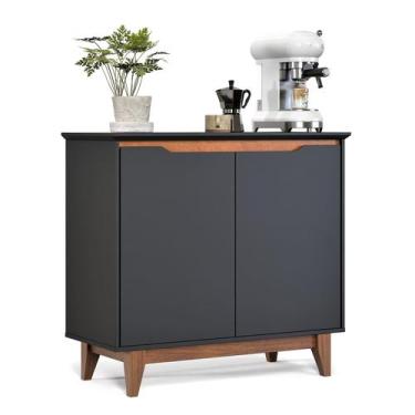 Imagem de Aparador Bancada Sala Decoração Buffet Balcão Jantar Armário Cozinha C