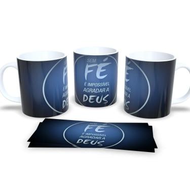 Imagem de Canecas Evangélicas Personalizadas Fé e Inspiração em Cada Gole
