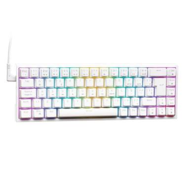 Imagem de Teclado Mecânico Gamer Husky HailStorm, 65%, RGB, Switch Gateron Brown
