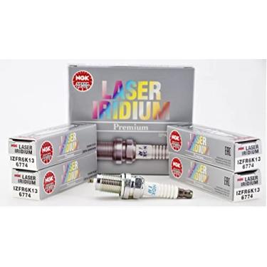 Imagem de NGK # 6774 Laser IRIDIUM Premium Velas de igni o IZFR6K-13 - 4 pe as NOVAS