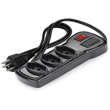 Imagem de FORLUX Extensão Elétrica Compact Tripolar - Cabo PP Plano - Bitola 3x0,75mm2 - 2 Pinos + 1 Terra - 10A/250V - Comprimento Cabo 1,20 metros