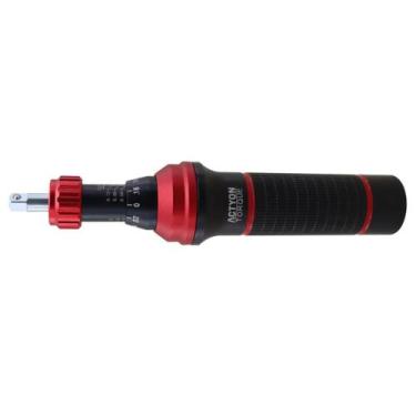 Imagem de Torquimetro de aço axial 1 4''torque 1 a 6nm+ nf+certificado - ACTYON