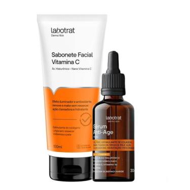 Imagem de Kit Labotrat Vitamina C - Sabonete Facial 100ml + Sérum Anti-Age 30ml
