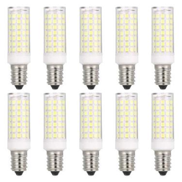 Imagem de 10x Lâmpada Halopin Led E14 12w 88 Leds Lustres Arandela - Golden sky,