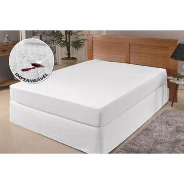 Imagem de Protetor De Colchão Solteirão King Cama Viúva Impermeável 1,08m - Cort