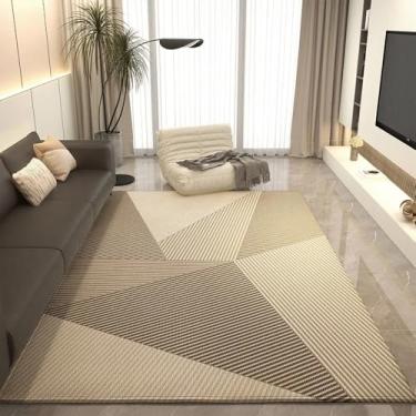 Imagem de Tapete grande para sala de estar, tapete geométrico para varanda, tapete geométrico para cabeceira, decoração para quarto, tapete para criatividade, MT448, QD, 180x250cm