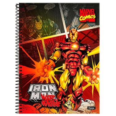 Imagem de Caderno Esp. Univ. (Grande) 1M 80Fls. C.D Marvel Comics 3368407 Foroni - Sortido