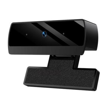 Imagem de Webcam, câmera de PC, câmera Full HD para PC com microfone com cancelamento de ruído, para desktop ou laptop, USB Plug and Play, para chamadas online/vídeo de conferência, zoom/Skype/Facetime/YouTube