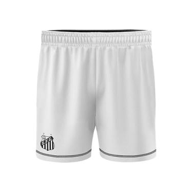 Imagem de Braziline Bermuda Santos Taca, Branco, GG
