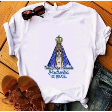 Imagem de Camiseta Romaria Nossa senhora Aparecida - Morgado Personalizações , M