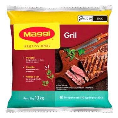Imagem de Tempero Maggi Gril Carnes Churrasco Profissional 1,1kg Original