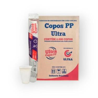 Imagem de Pct copo 180ml ultra pp c/ 100 un branco