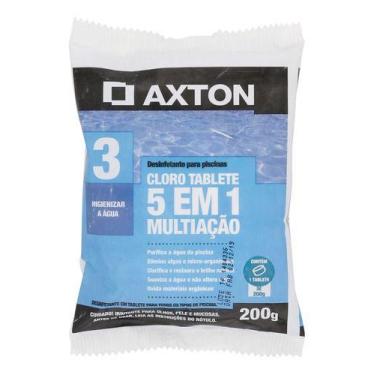 Imagem de Cloro Multiacao 200g Para Piscina Pastilhas 5 Em 1 Axton