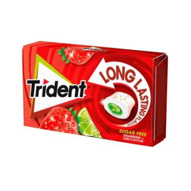 Imagem de Chiclete Trident Strawberry Lime Long Flavour - Importado