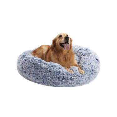 Imagem de Dog Bed Folks Calming Donut, pelúcia redonda de 36 cm para cães grande