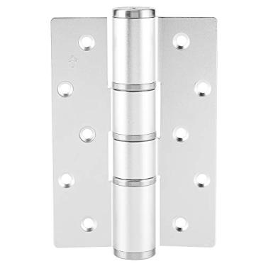 Imagem de Xcello Dobradiça de porta oculta tipo E de alumínio, hidráulica, fechamento automático, dobradiça de fechamento de porta de amortecimento de posicionamento