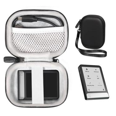 Imagem de CaseSack Capa para Ledger Flex - Experimente uma carteira criptográfica segura e com tela sensível ao toque (preta)