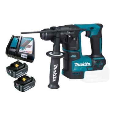 Imagem de Martelete Rompedor A Bateria Makita Dhr171 + Car + 2 Bat 5ah