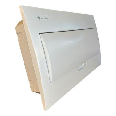 Imagem de Quadro de Distribuição 18 Polos Embutir com Etiquetas para Disjuntores