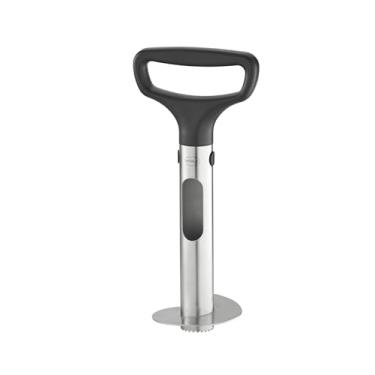 Imagem de Rösle Pineapple Cutter Pro, 26,9 cm. – Descaroçador e fatiador de abacaxi com alça de aderência e marcações de medição