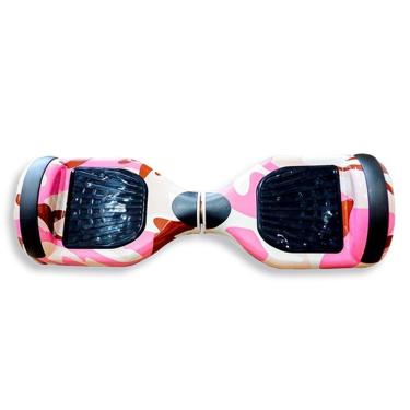 Imagem de Hoverboard Overboard Skate Elétrico Led Rosa Camuflado Nº12