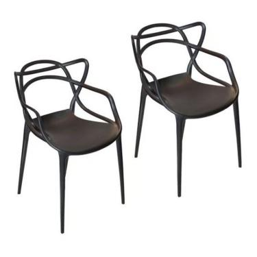 Imagem de Kit - 2 X Cadeiras Allegra - Preto