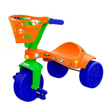 Imagem de Triciclo Infantil Esportes Com Cestinha Xalingo
