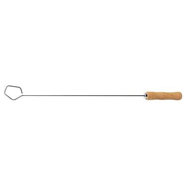 Imagem de Espalhador De Brasas Churrasco Com Lâmina Em Inox E Cabo De Madeira Natural 67cm - Tramontina
