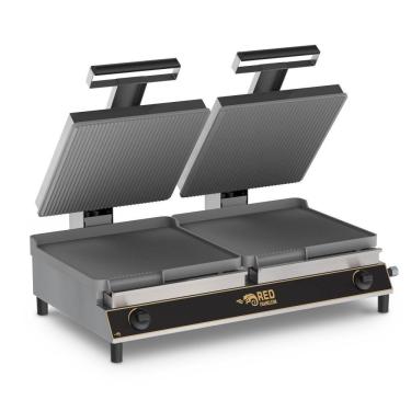 Imagem de Chapa Sanduicheira Dupla Red Chameleon 93,5cm Estriada A Gás Natural Sgade-gn