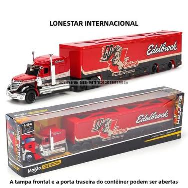 Imagem de 1:64 Maisto International LoneStar Die-Cast Car Trailer Modelo De Prec