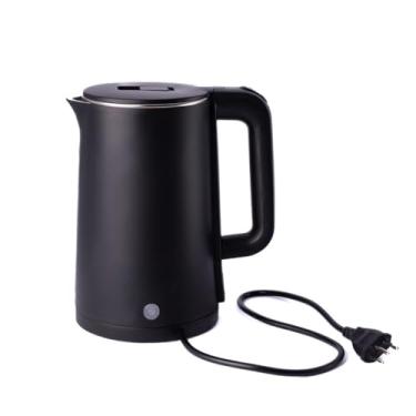 Imagem de Chaleira Jarra Elétrica Modern Inox Preta 220v e 110v 1.5L(127V)