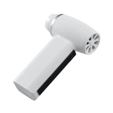 Imagem de Ｂｅｓｇａ Ventilador portátil, soprador de ar, potente, portátil, compacto, leve, secador de cabelo, soprador de ar para camping, secagem de pelos de animais de, Branco