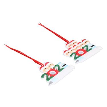 Imagem de Ornamentos de Natal da Vacina, Ornamento de Natal, Vacina de de de Design Projeto Especial Design Portátil Com Fita de Seda para (Família de 2+7)