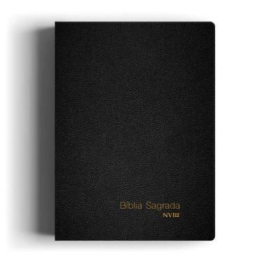 Imagem de Livro - Bíblia NVI slim compacta luxo Preta