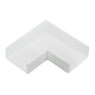 Imagem de Acabamento para Canaleta Cotovelo 90 Branco 10X20mm - ILUMI 6201