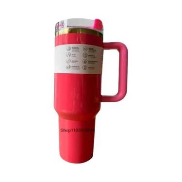 Imagem de Garrafa Térmica De Aço Inoxidável De Grande Capacidade (1,18L) Com Tam