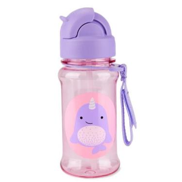 Imagem de Garrafa Flip Tritan Zoo Baleia Narval Skip Hop