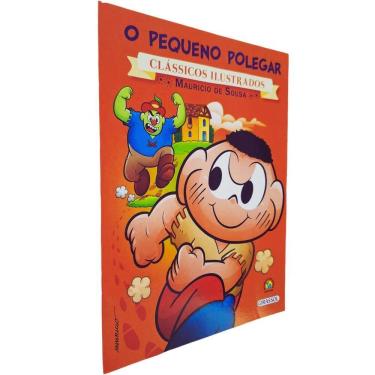 Imagem de O Pequeno Polegar Coleção Clássicos Ilustrados Turma da Mônica Mauricio de Sousa