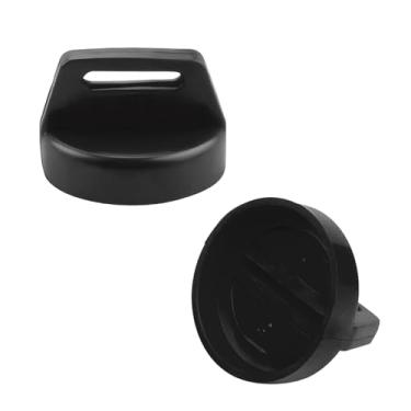 Imagem de MOXRUQ 2 tampas de chave de ignição, capa de chave de ignição 5433534 5431964, capa de chave de ignição Polaris, compatível com Polaris Ranger, Sportsman Scrambler Xpress Trail Boss Magnum (preto)