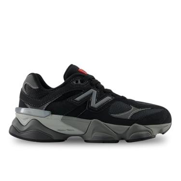 Imagem de New Balance 9060 Tênis infantil grande, Castlerock preto, 37/38 BR