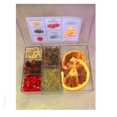 Imagem de Kit 2 Caixinhas c/ 06 Especiarias Festa Bar Drinks Aromatizado - ELETR