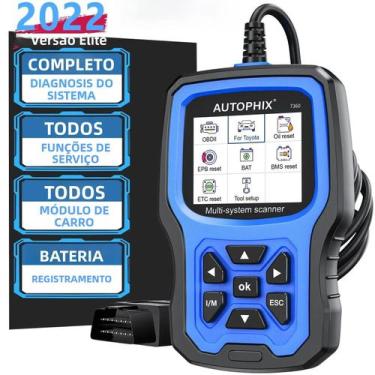 Imagem de Scanner Automotivo Toyota OBD2 AUTOPHIX 7360 Leitor De Código ABS EPB 